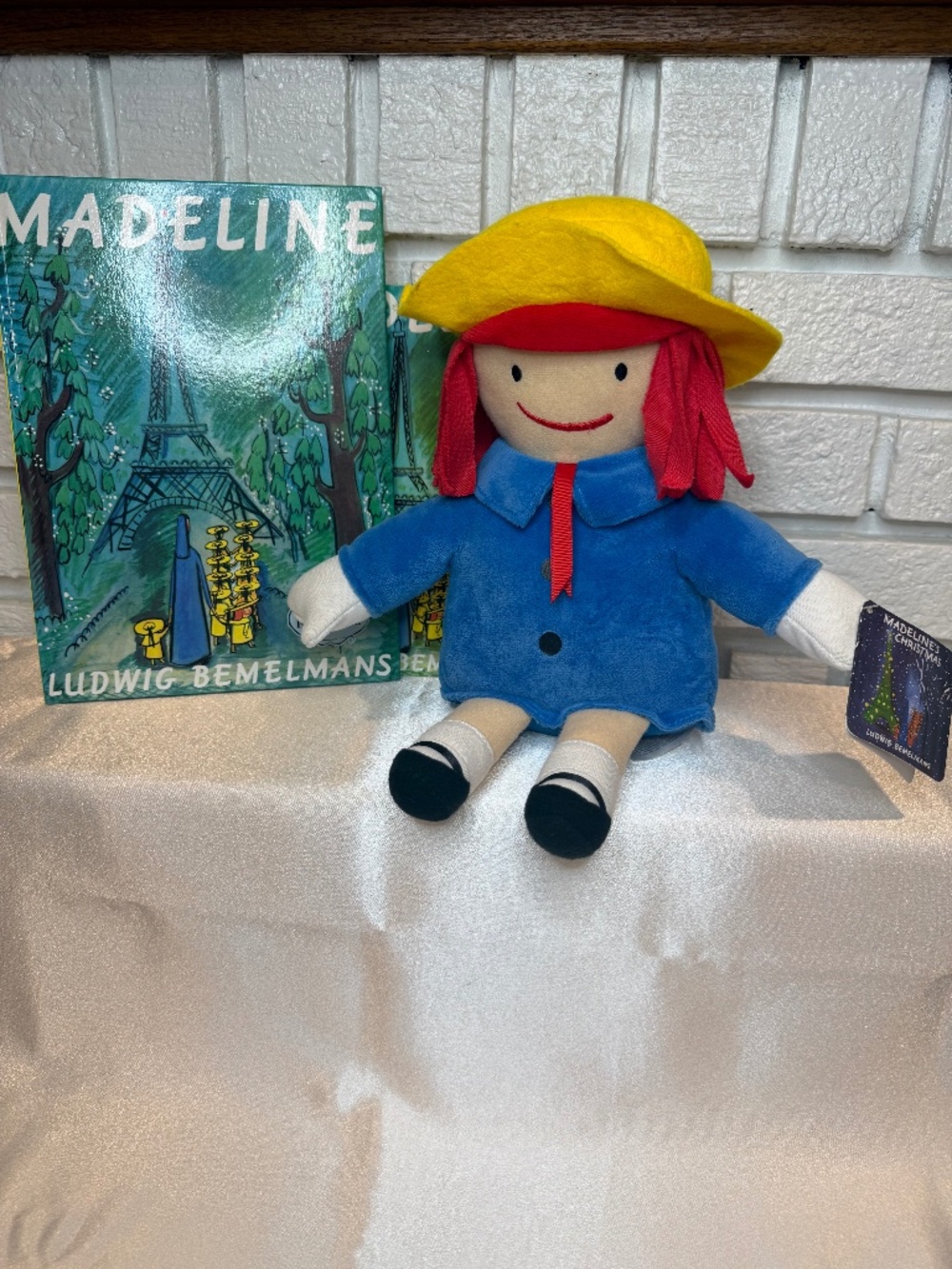 Madeline Book & Plush Bundle - New With Tag